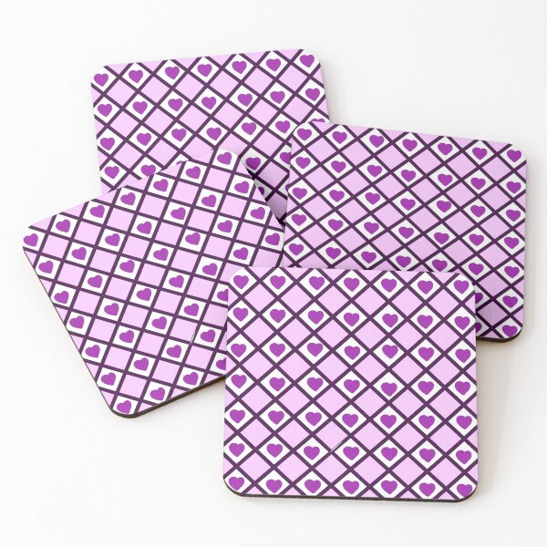 Item preview, Purple Heart Diamond Pattern | Seamless Valentine Geometric Repeat | Cute Love Background Design designed and sold by HopeAndHustle.