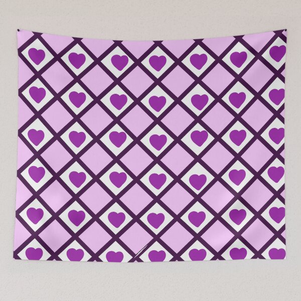 Item preview, Purple Heart Diamond Pattern | Seamless Valentine Geometric Repeat | Cute Love Background Design designed and sold by HopeAndHustle.