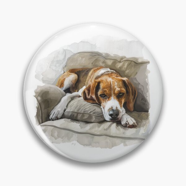 Item preview, Beagle Dog | Cute Puppy Aesthetic Art designed and sold by Mandayartstudio.