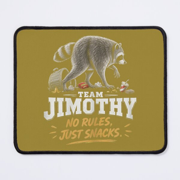Item preview, Jimothy No Rules Just Snacks Raccoon Funny Vintage Meme designed and sold by TESTTES.