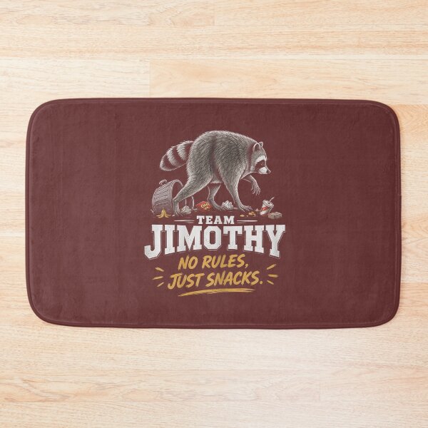 Item preview, Jimothy No Rules Just Snacks Raccoon Funny Vintage Meme designed and sold by TESTTES.