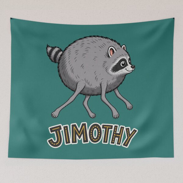 Item preview, Jimothy Raccoon Vintage Wildlife Viral Meme designed and sold by TESTTES.