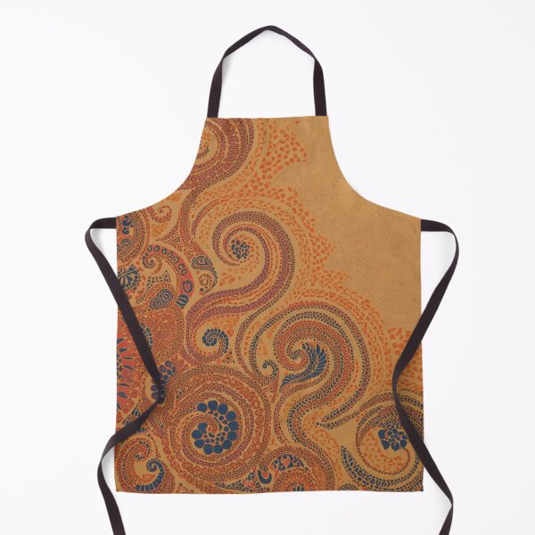 Item preview, Sandstone Terracotta Swirl Tentacle Mosaic Pointillism Art designed and sold by GrinGalore.