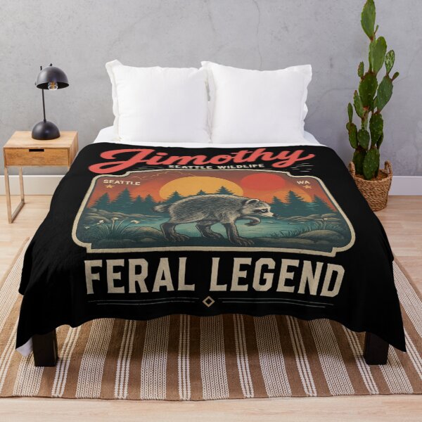 Item preview, Jimothy Raccoon, Funny Seattle Meme Legend, Feral Animal designed and sold by IsoldeCeleste.