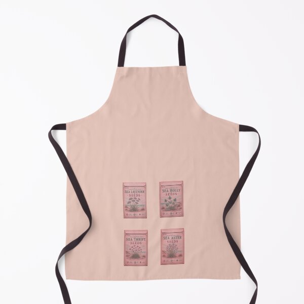 Item preview, Vintage Seed Packets PRINT ONLY NOT REAL- Coastal Wildflowers Series 001-004 - coastal pink color designed and sold by Beachy.