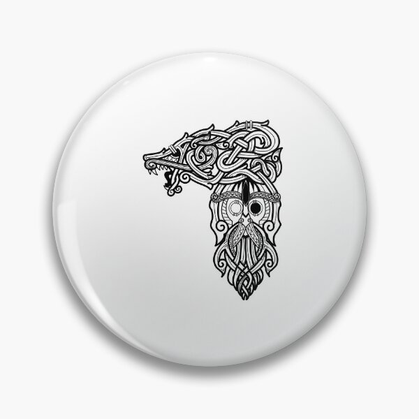 Item preview, Odin Wolf designed and sold by gavmanart.