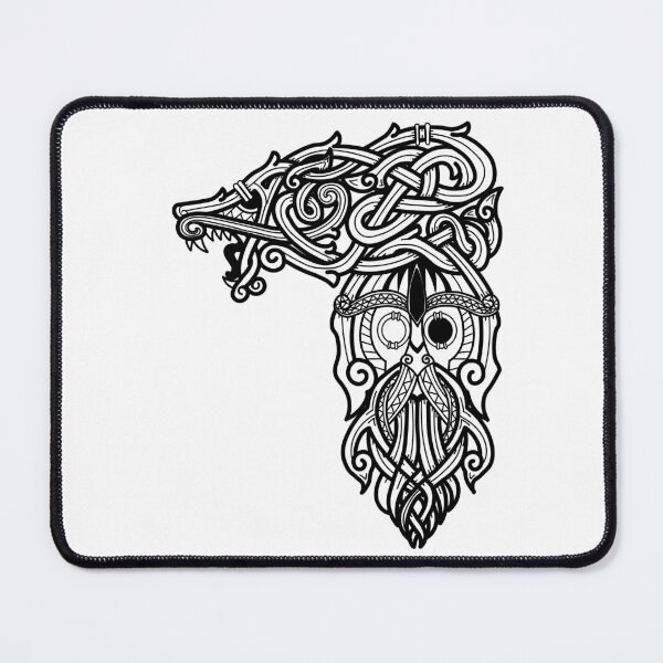Item preview, Odin Wolf designed and sold by gavmanart.