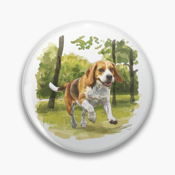 Item preview, Beagle Dog | Cute Puppy Aesthetic Art designed and sold by Mandayartstudio.