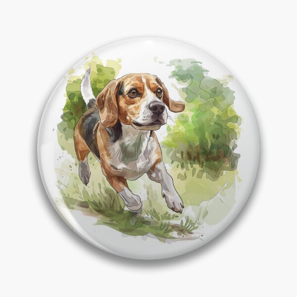 Item preview, Beagle Dog | Cute Puppy Aesthetic Art designed and sold by Mandayartstudio.
