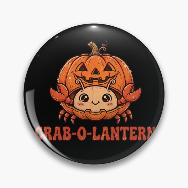 Item preview, Crab-O-Lantern Funny Halloween Crab In Pumpkin Cute Jack O Lantern Falltober 2026 designed and sold by Yellowriversss.