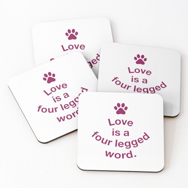 Item preview, Love Is A Four Legged Word stickers valentines day Oversized T-Shirt designed and sold by Othinus.
