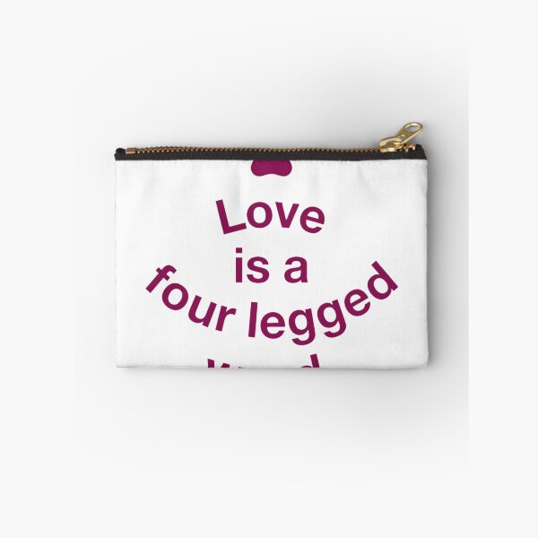 Item preview, Love Is A Four Legged Word stickers valentines day Oversized T-Shirt designed and sold by Othinus.