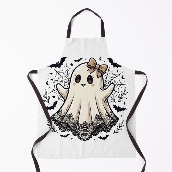 Item preview, Cute Coquette Ghost Bow Halloween Aesthetic Spooky Kawaii Lace Bat Art Gift designed and sold by raedattia.