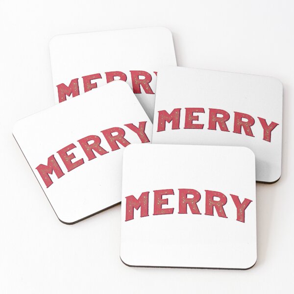 Item preview, Merry Christmas Arched Varsity Red Text designed and sold by icm4639.