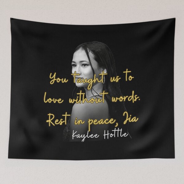 Item preview, In Loving Memory - Loving Without Words Minimalist - Aesthetic Memorial Graphic Shirt - Sign Language Support - Kaylee Hottle designed and sold by IsoldeCeleste.