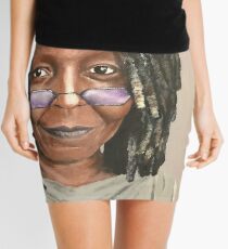 Whoopi Goldberg painting Mini Skirt