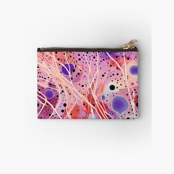 Item preview, Crimson Lavender Organic Abstract Pattern with Ivory Flow designed and sold by GrinGalore.