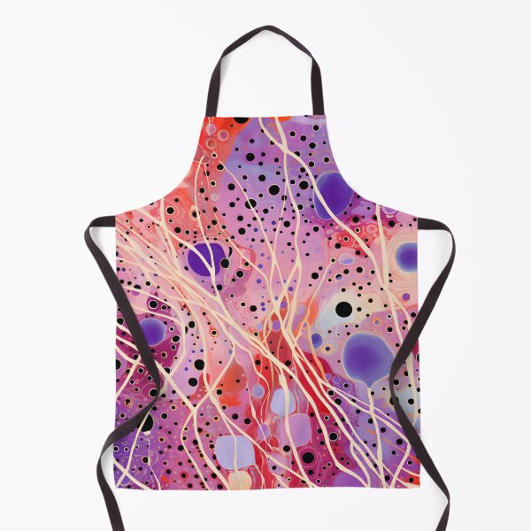 Item preview, Crimson Lavender Organic Abstract Pattern with Ivory Flow designed and sold by GrinGalore.