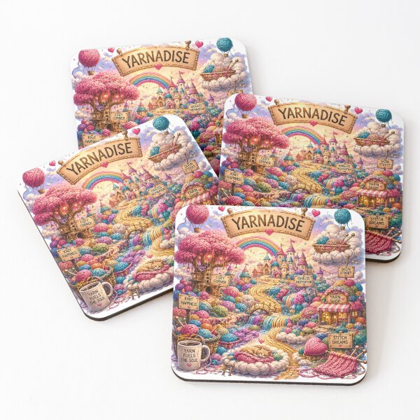 Item preview, Yarnadise – A Colorful Yarn Fantasy World designed and sold by OneDotSpot.