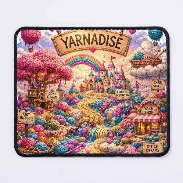 Item preview, Yarnadise – A Colorful Yarn Fantasy World designed and sold by OneDotSpot.