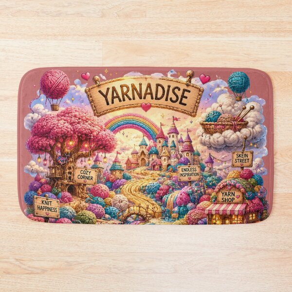 Item preview, Yarnadise – A Colorful Yarn Fantasy World designed and sold by OneDotSpot.