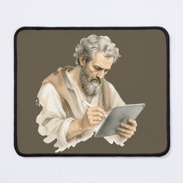 Item preview, Michelangelo Goes Digital | Drawing on an iPad designed and sold by ManggaeJM.