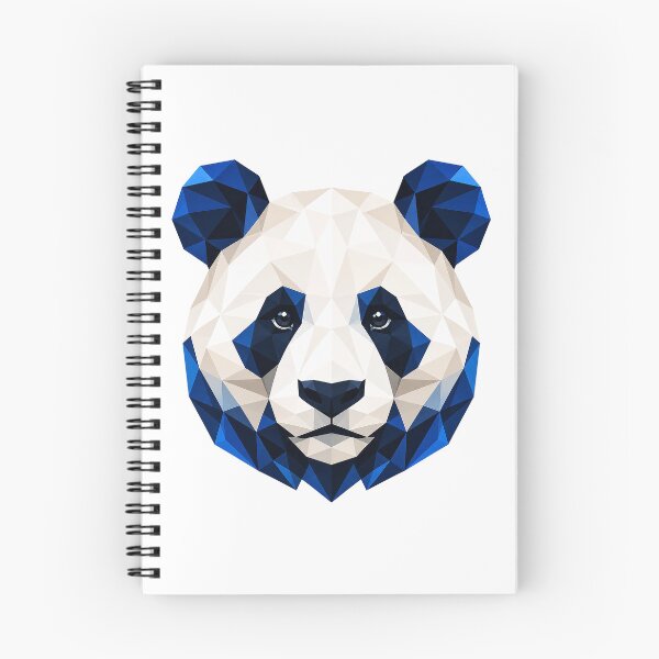 Item preview, Geometric Panda Face designed and sold by Wild Studio Designs.