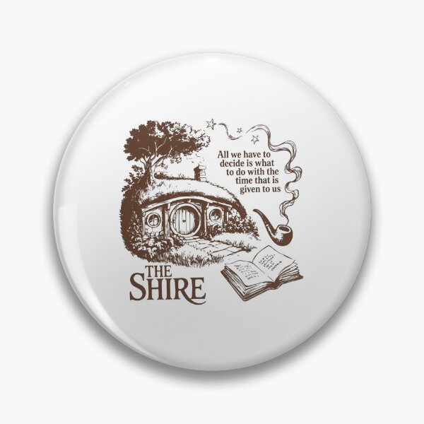 Item preview, The Shire Shirt, LOTR, Hobbiton Landscape, Book Lover Gift, Fantasy Bookish, Hobbit Lover designed and sold by IsoldeCeleste.