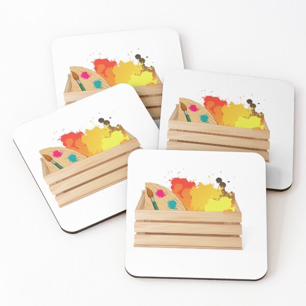 Item preview, Colorful Crate Of Paint  designed and sold by TriForceDesign.