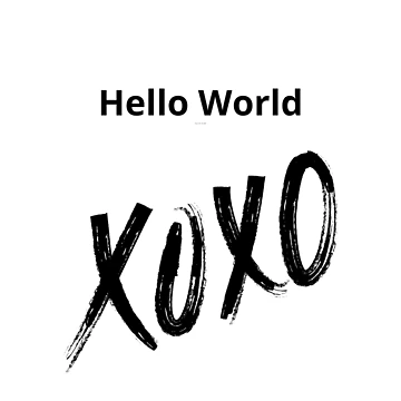 Artwork thumbnail, xoxo by SyntaxError404