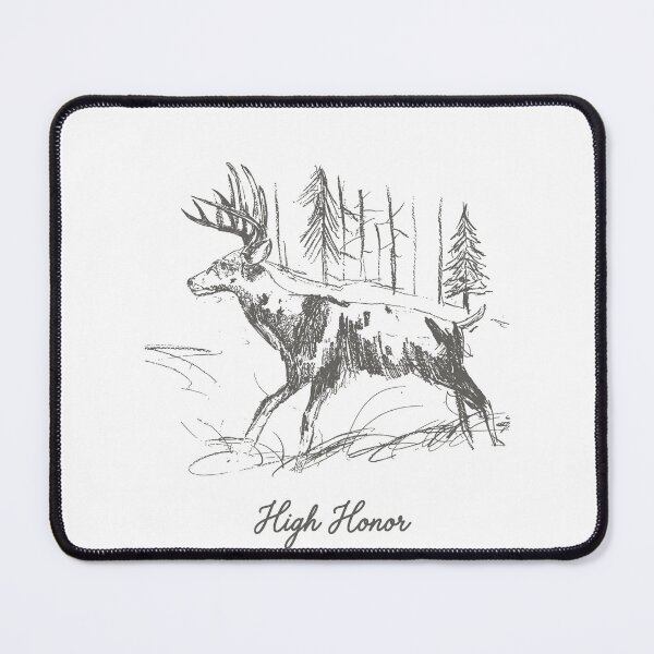 Item preview, High Honor Outlaw Buck Tattoo rdr2 designed and sold by Fictional Ink Society.