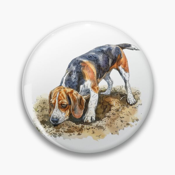 Item preview, Beagle Dog | Cute Puppy Aesthetic Art designed and sold by Mandayartstudio.
