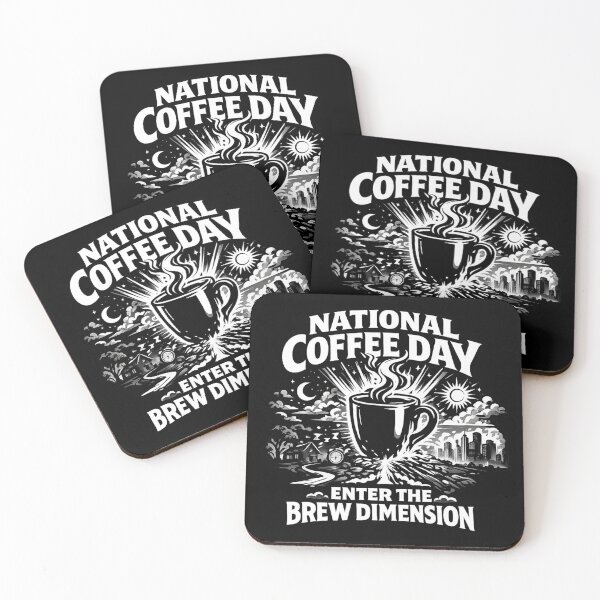 Item preview, Enter the Brew Dimension National Coffee Day Portal designed and sold by irfanshikh.