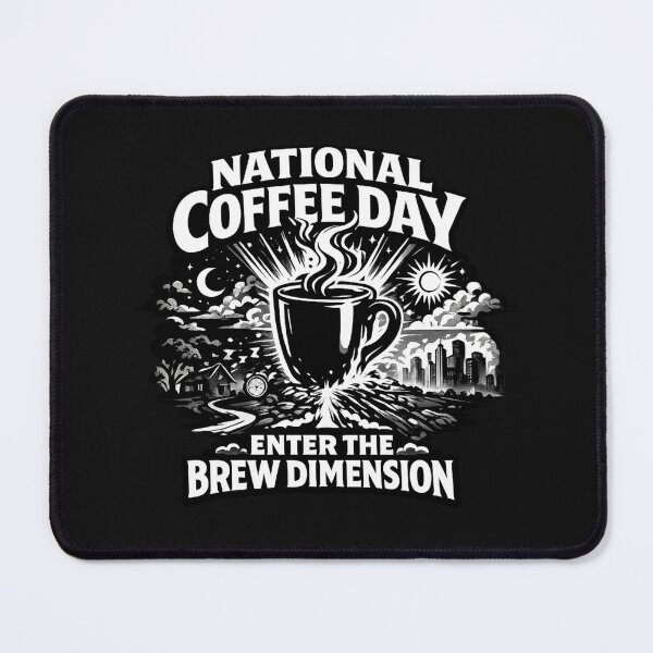 Item preview, Enter the Brew Dimension National Coffee Day Portal designed and sold by irfanshikh.