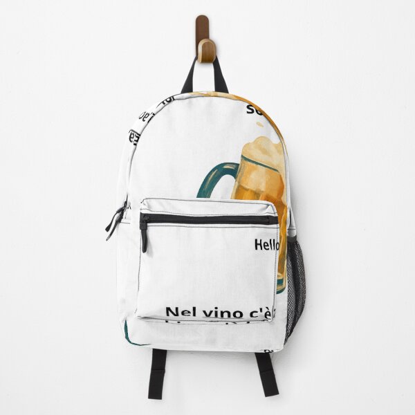 Item preview, Nel vino c'e' la saggezza nella birra la forza - Frase divertente designed and sold by SyntaxError404.