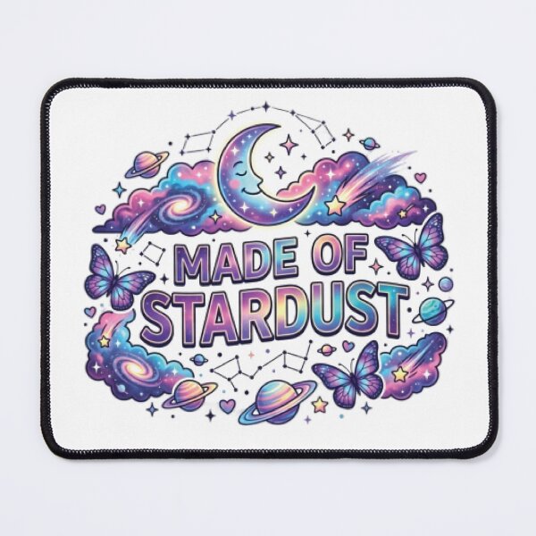 Item preview, Made of Stardust Cosmic Galaxy Space Butterfly Dreamer designed and sold by Faisal Shah.