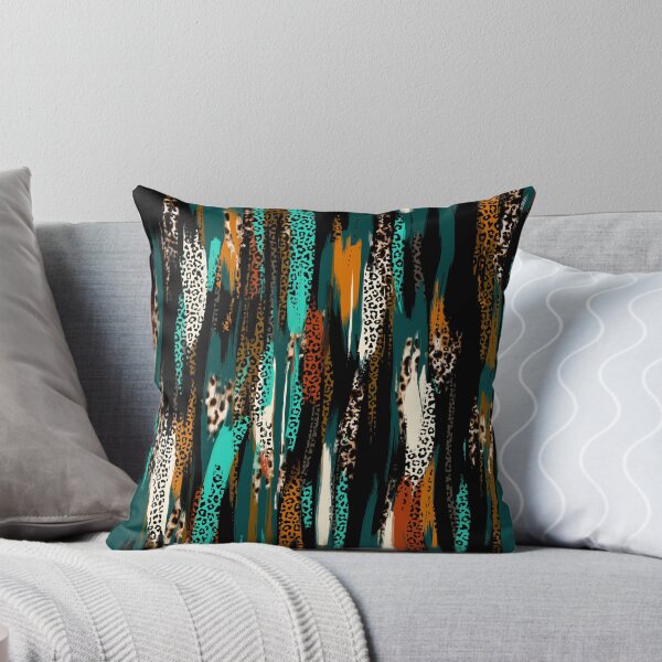 Item preview, Abstract Tropical Leopard Stripes designed and sold by behappyandrelax.