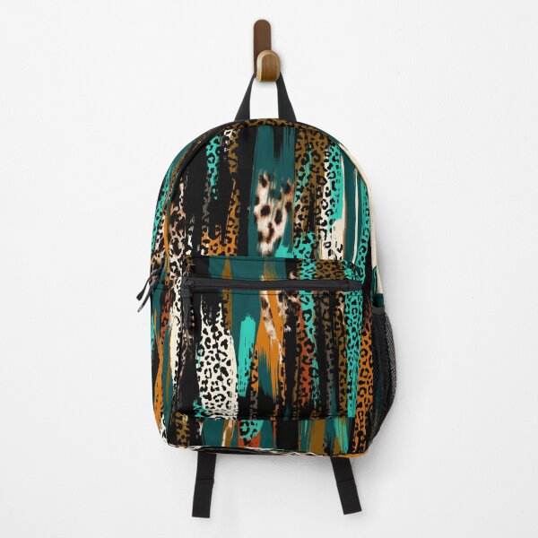 Item preview, Abstract Tropical Leopard Stripes designed and sold by behappyandrelax.