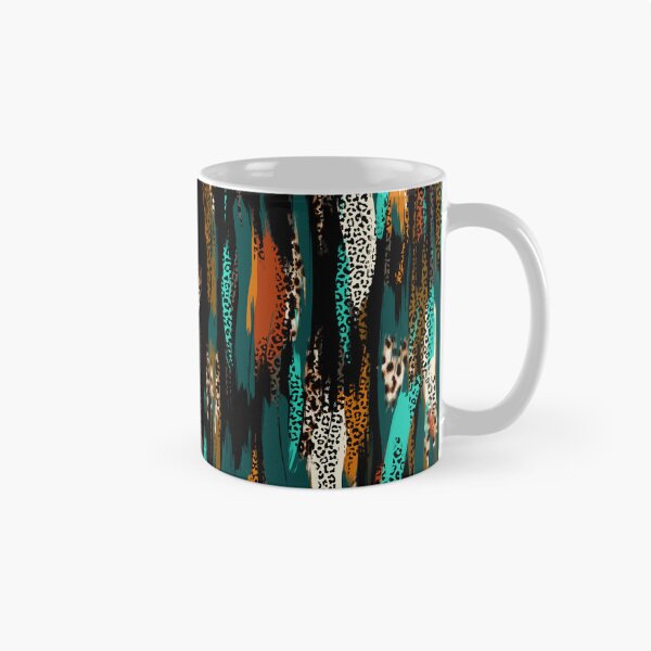 Item preview, Abstract Tropical Leopard Stripes designed and sold by behappyandrelax.
