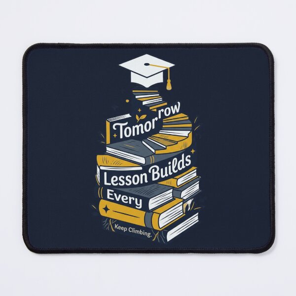 Item preview, Every Lesson Builds Tomorrow | Back To School Teacher Student designed and sold by Amr Darwish Graphic designer.