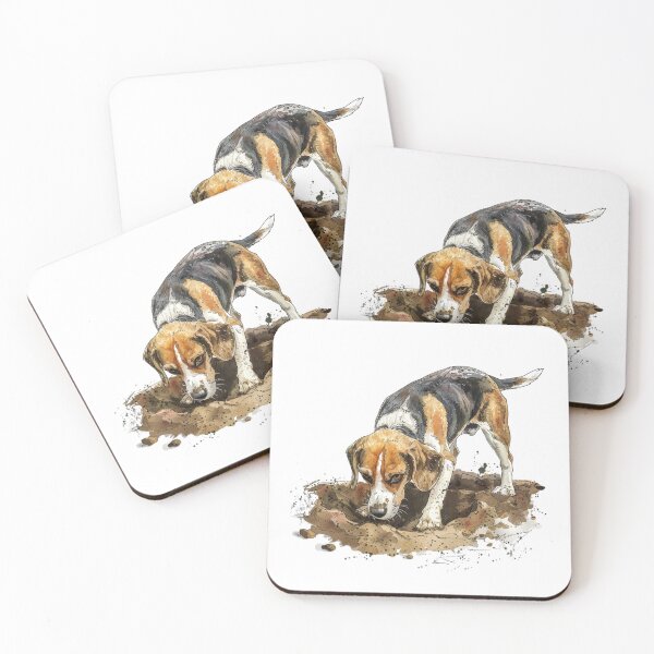Item preview, Beagle Dog | Cute Puppy Aesthetic Art designed and sold by Mandayartstudio.