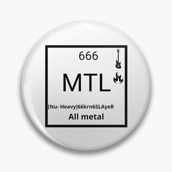 Item preview, Periodic table of metal  designed and sold by TheUndeadDesign.