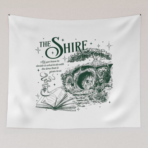 Item preview, The Shire LOTR - Fantasy Book Lover, Second Breakfast designed and sold by IsoldeCeleste.