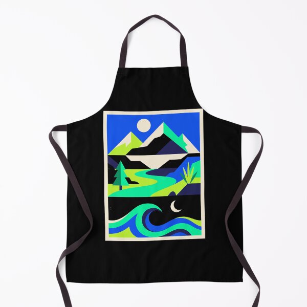 Item preview, Modern Mountain Landscape T-Shirt designed and sold by GlobuddyStore.