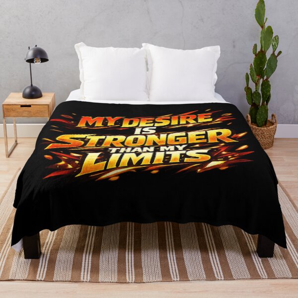 Item preview, My desire is stronger than my limits.(Anime Ver.) designed and sold by MaxDreamsArt.