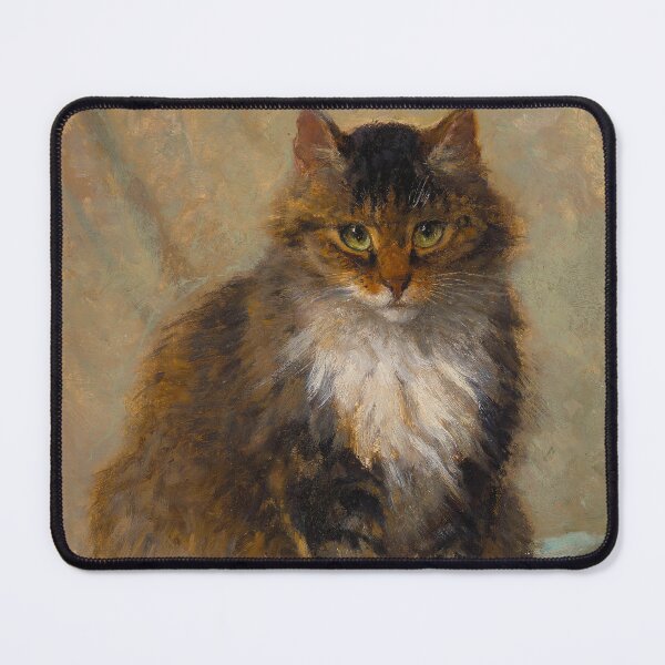 Item preview, The Maine Coon by Henriëtte Ronner-Knip (1894) designed and sold by Vernissage-dart.