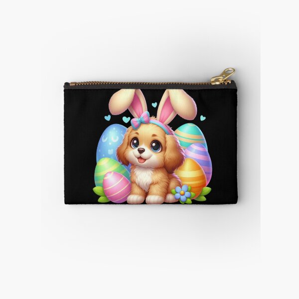 Item preview, Adorable Puppy with Easter Eggs designed and sold by Munsonlookfor.
