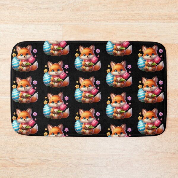 Item preview, Cute Fox with Easter Egg designed and sold by Munsonlookfor.