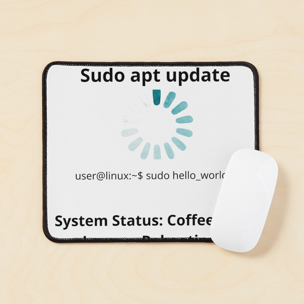 Item preview, Mouse Pad designed and sold by SyntaxError404.