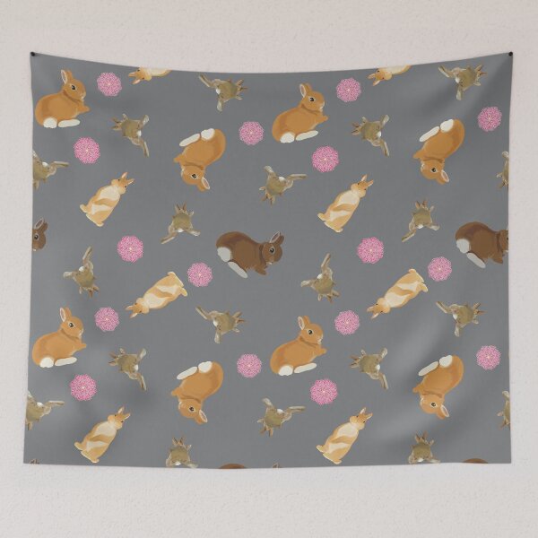 Item preview, Netherland Dwarf Seamless Pattern designed and sold by tayaan.